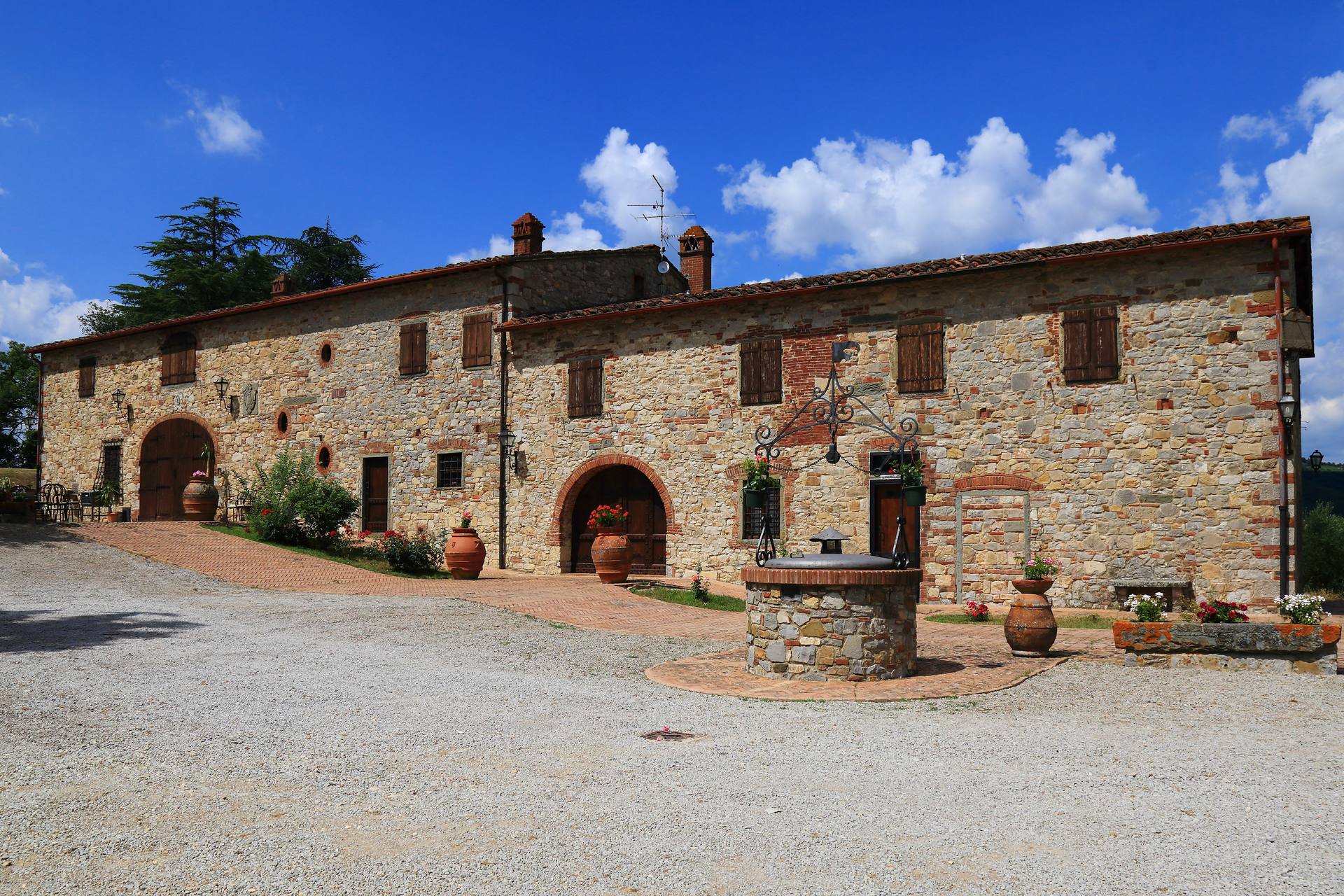 The villa